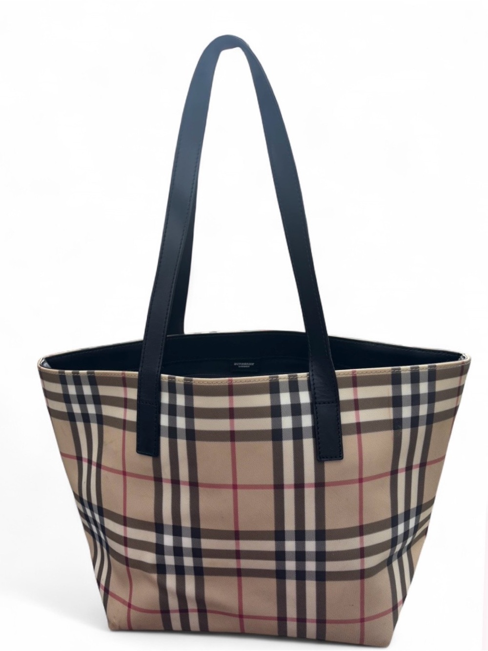 BURBERRY HOUSE CHECK TOTE BAG